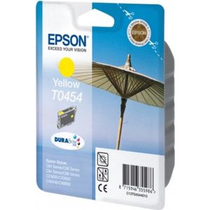 Epson T0454 inktcartridge geel (origineel)