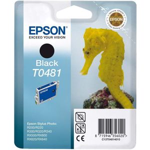 Epson T0481 inktcartridge zwart (origineel)