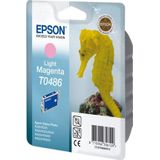 Epson T0486 (Transport schade) licht magenta (C13T04864010) - Inktcartridge - Origineel
