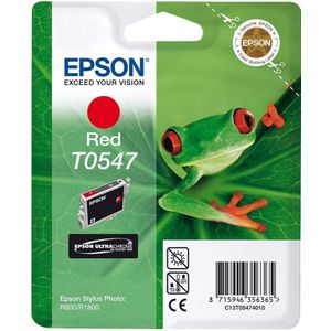 Epson T0547 inktcartridge rood (origineel)