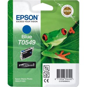 Epson T0549 inktcartridge blauw (origineel)