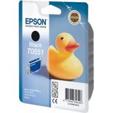 Epson Duck T0551 inktcartridge 1 stuk(s) Origineel Zwart