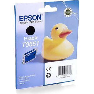 Epson Duck T0551 inktcartridge 1 stuk(s) Origineel Zwart