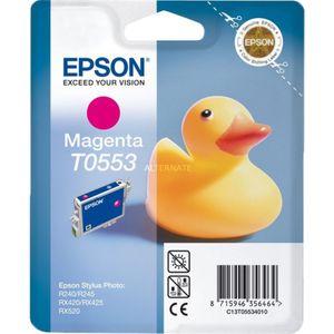 Epson T0553 inktcartridge magenta (origineel)