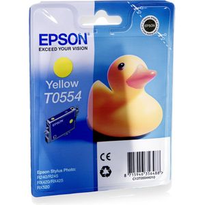 Epson Duck T0554 inktcartridge 1 stuk(s) Origineel Geel