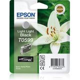 Epson Lily T0599 inktcartridge 1 stuk(s) Origineel Licht licht zwart