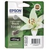 Epson Lily T0599 inktcartridge 1 stuk(s) Origineel Licht licht zwart