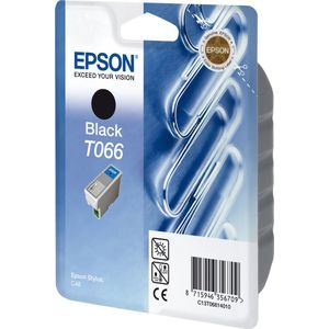 Epson T066 inktcartridge 1 stuk(s) Origineel Zwart