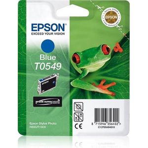 Epson T0549 - Inktcartridge / Blauw