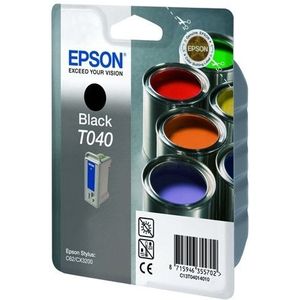 Epson T040 inktcartridge zwart (origineel)