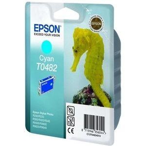 Epson T0482 inktcartridge cyaan (origineel)