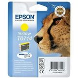 Epson Cheetah T0714 inktcartridge 1 stuk(s) Origineel Geel