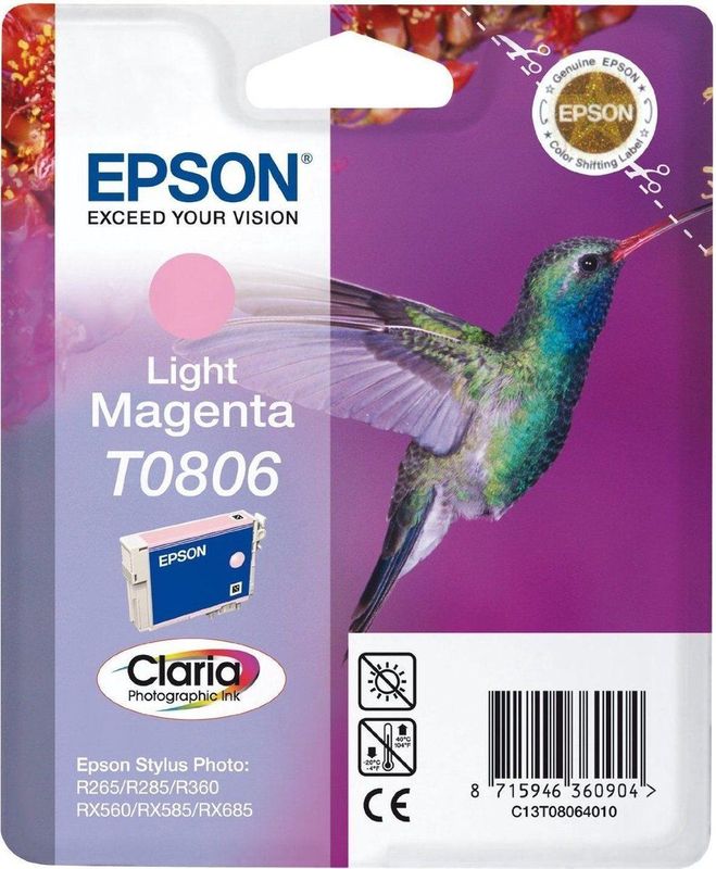 Epson Inktcartridge C13T08064010 Licht-magenta