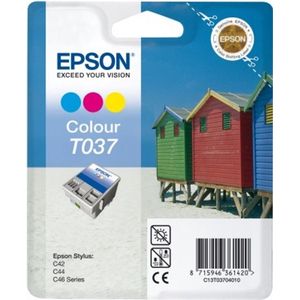 Epson T037 inktcartridge kleur (origineel)