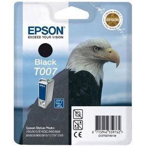 Epson T007 inktcartridge zwart (origineel)