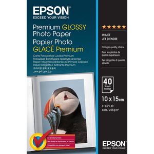 Epson Premium Glossy Fotopapier 10 x 15 (40 Vellen)