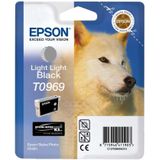 Epson Husky T0969 inktcartridge 1 stuk(s) Origineel Licht licht zwart