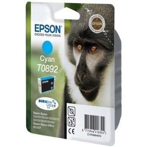 Epson T0892 inktcartridge cyaan lage capaciteit (origineel)