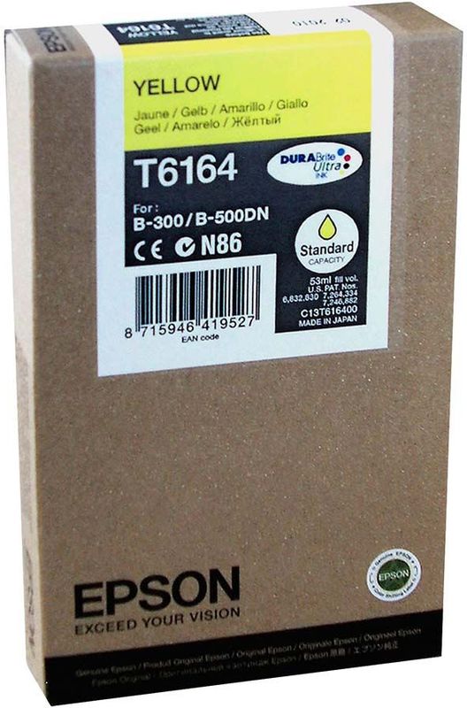 Epson Inktcartridge T616 (C13T616400) Geel