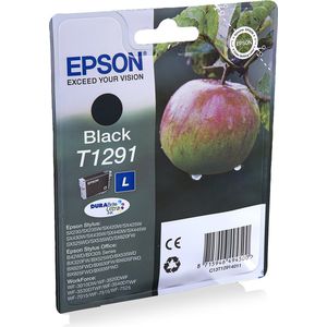 Epson Apple T1291 inktcartridge 1 stuk(s) Origineel Zwart
