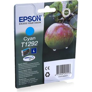Epson Apple Cyan T1292 DURABrite Ultra Ink inktcartridge 1 stuk(s) Origineel Cyaan