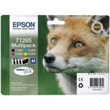 Epson T1285 - Inktcartridge / Geel / Cyaan / Magenta / Zwart
