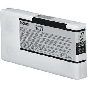 Epson - T6531 - Inktcartridge - Foto Zwart - 200 ml - Origineel