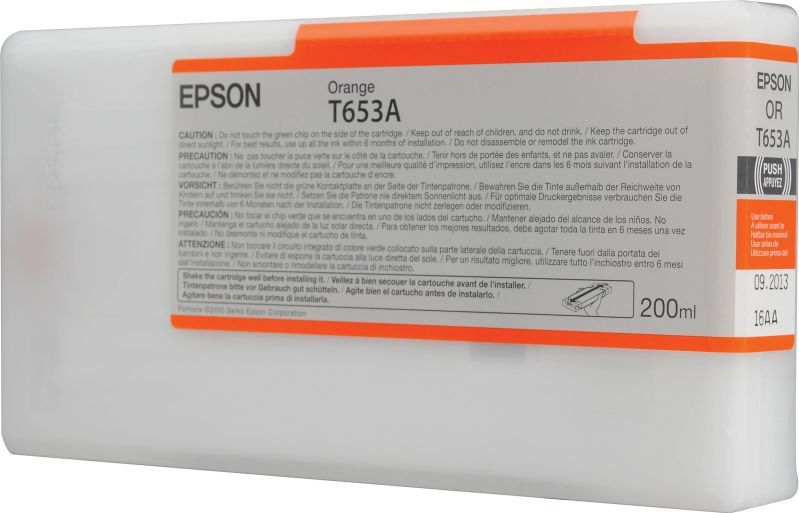 Epson - T653a - Inkt - Oranje