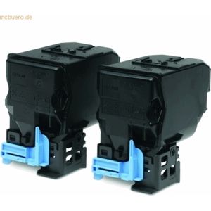 Epson - C13s050594 - Toner Cartridge Dubbelpack - Zwart