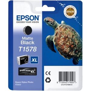 Epson Turtle T1578 inktcartridge 1 stuk(s) Origineel Hoog (XL) rendement Mat Zwart