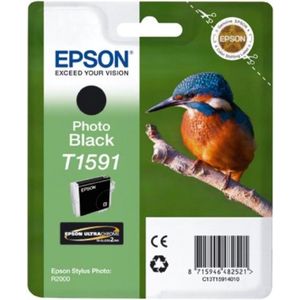 Epson T1591 inktcartridge 1 stuk(s) Origineel Foto zwart