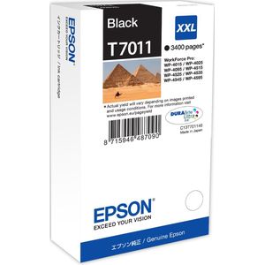Epson T7011 inktcartridge 1 stuk(s) Origineel Extra (Super) hoog rendement Zwart