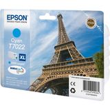 Epson Eiffel Tower T7022 inktcartridge 1 stuk(s) Origineel Cyaan