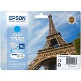 Epson Eiffel Tower T7022 inktcartridge 1 stuk(s) Origineel Cyaan