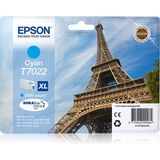 Epson Eiffel Tower T7022 inktcartridge 1 stuk(s) Origineel Cyaan