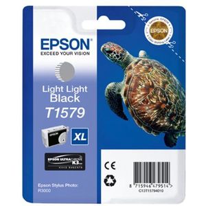 Epson T1579 Inktcartridge Schildpad, per stuk verpakt, Light Light Black