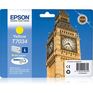 Epson Big Ben T7034 inktcartridge 1 stuk(s) Origineel Geel