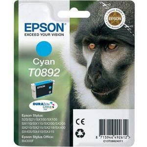 Epson Monkey T0892 inktcartridge 1 stuk(s) Origineel Cyaan