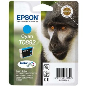 Epson T0892 cyaan (C13T08924011) - Inktcartridge - Origineel