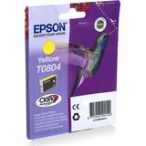 Epson Hummingbird T0804 inktcartridge 1 stuk(s) Origineel Geel