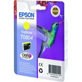 Epson Hummingbird T0804 inktcartridge 1 stuk(s) Origineel Geel
