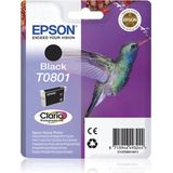 Epson Hummingbird T0801 inktcartridge 1 stuk(s) Origineel Zwart