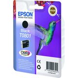 Epson Hummingbird T0801 inktcartridge 1 stuk(s) Origineel Zwart