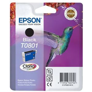 Epson Inktcartridge T0801 Zwart