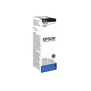 Inktpatroon Epson T6731 inktfles zwart (origineel)