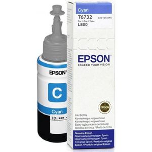 Epson T6732 inktcartridge 1 stuk(s) Origineel Normaal rendement Foto cyaan