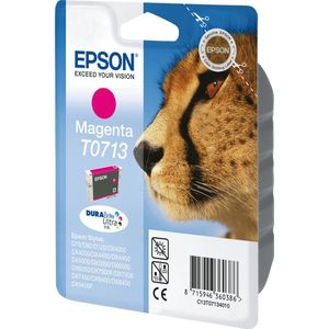 Epson T0713 inktcartridge magenta (origineel)