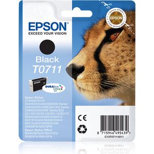 Epson Cheetah T0711 inktcartridge 1 stuk(s) Origineel Zwart