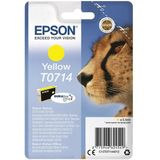 Epson Cheetah T0714 inktcartridge 1 stuk(s) Origineel Geel