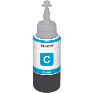 Epson T6642 - 70 ml - Cyan - original - Nachfülltinte - für Epson L386; EcoTank ET-2600, 2650, L121, L1455; EcoTank ITS L3050, L3060, L3070